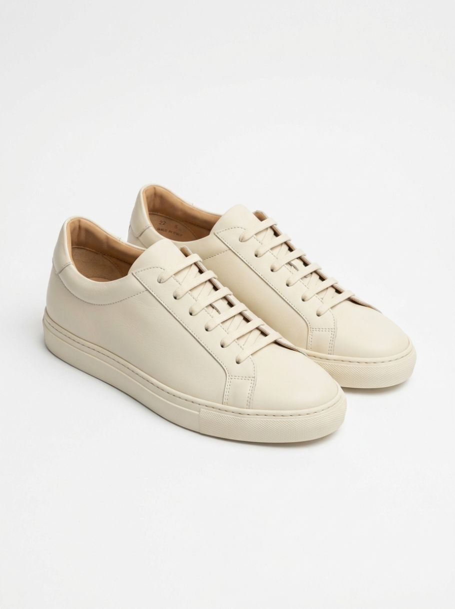 Minimalist Nappa Leather Sneakers