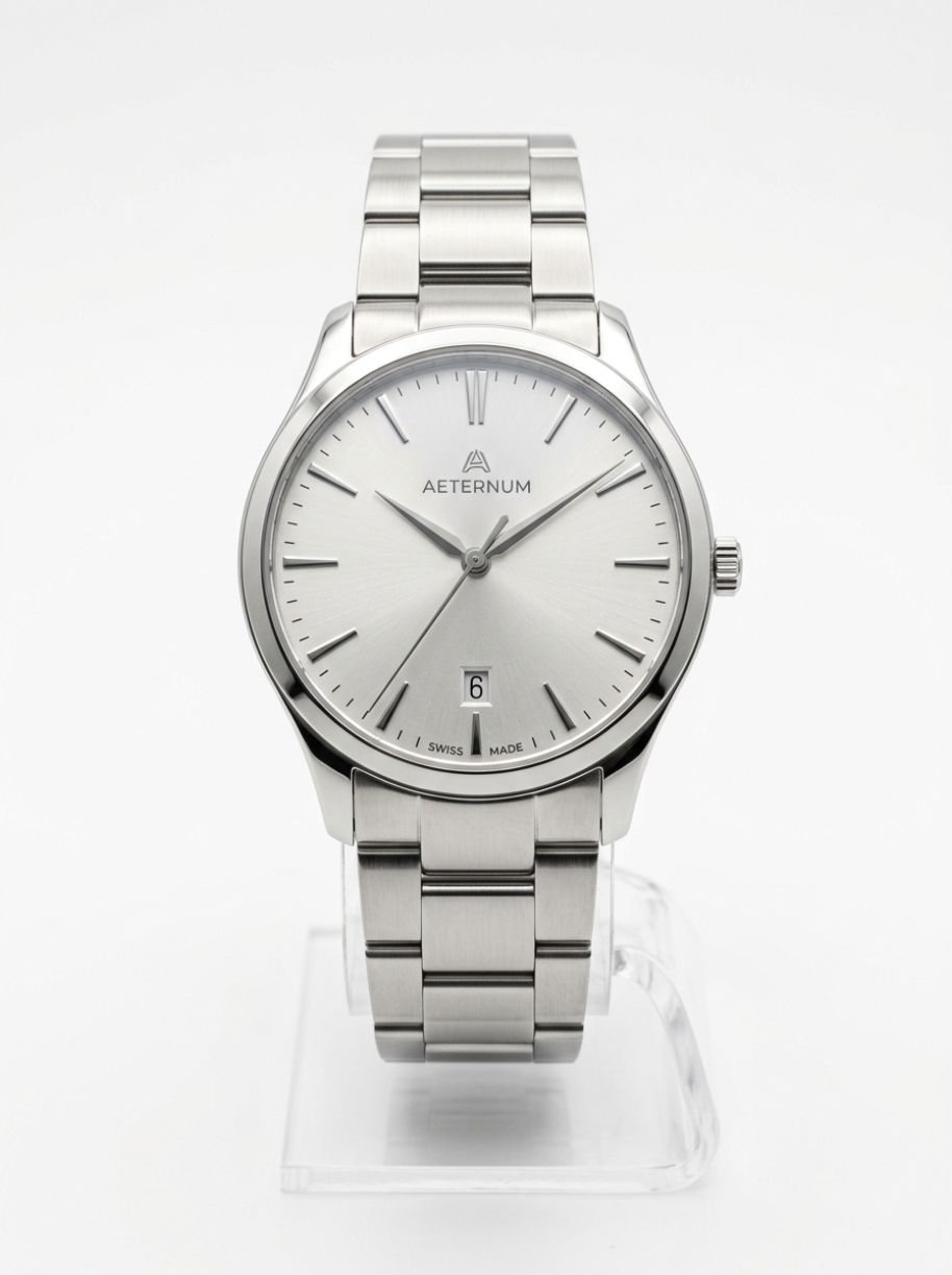 Stainless Steel Minimalist Dress Watch